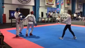 Чемпионат и Первенство Краснодарского края по тхэквондо ИТФ - фрагмент