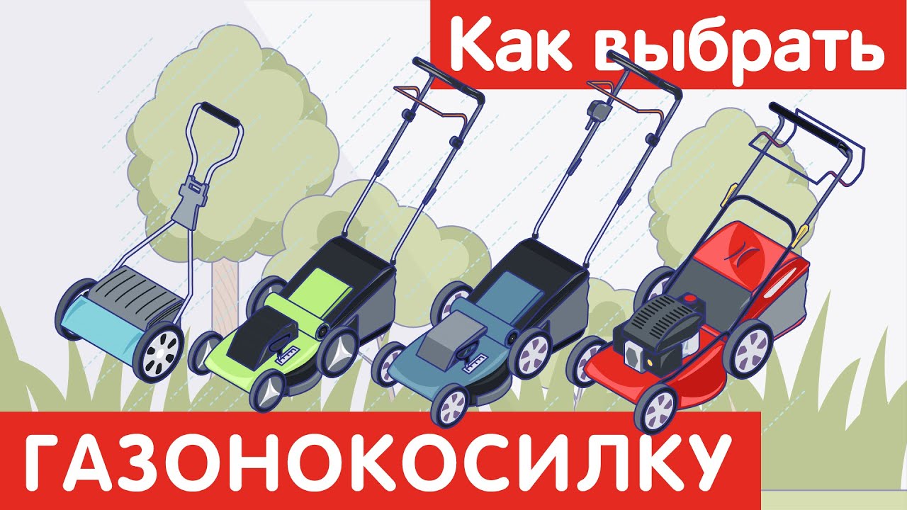 Как выбрать ГАЗОНОКОСИЛКУ?