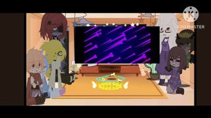 Undertale reacts to Dusttale stronger than you =D
