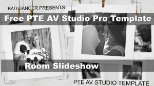 Free PTE AV Studio Pro Template - Room Slideshow ID 15082023