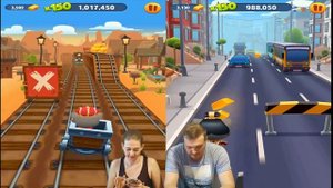 Веселый забег соревнование в супер игре говорящий кот Том бег за золотом от Каталекс!