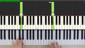 Как играть Там Ревели Горы - Miyagi & Andy Panda на пианино. Инструкция для пианино.