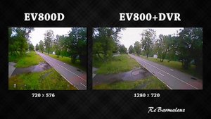 Eachine EV800D vs Eachine EV800 Тест Cравнение