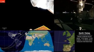 Live Views of the Earth from ISS 2-19-24