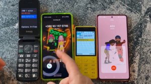 BQ Only Yellow + Sigma Mobile + Samsung A53 + Note 10 Outgoing call & Incoming call