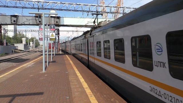Электропоезда ЭП2Д-0095 ЦППК, ЭП2Д-0121 ЦППК смотреть онлайн