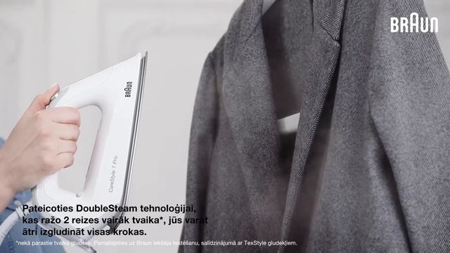 Kā izgludināt vilnas mēteli un dūnu jaku? | Tvaika ģenerators Braun CareStyle 7 Pro смотреть онлайн
