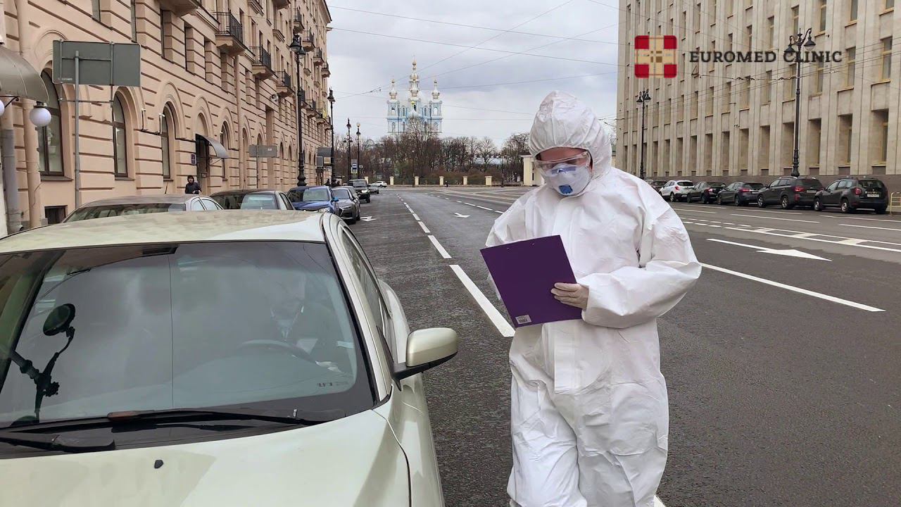 Тест на COVID-19 в машине! смотреть онлайн