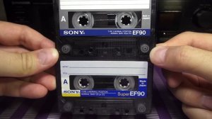 SONY Super EF. 1990 год. Лучшая из лучших. #audiocassette