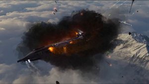 Epic Cinematic Space Battle - STAR WARS EMPIRE AT WAR REMAKE - NPC Wars 46