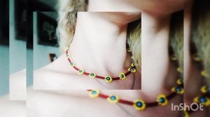 Чокер из бисера. Цветочки из бисера. Подсолнухи из бисера.