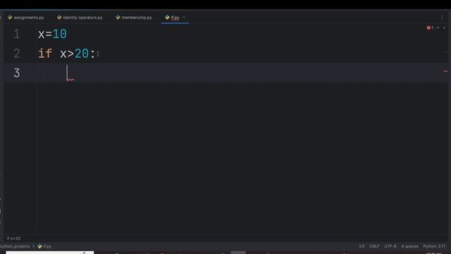 What are Conditional Statements in Python IF and Nested IF (Class 25) in Pashto Language