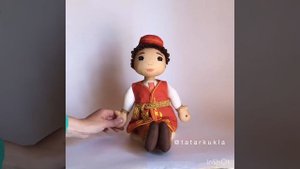 Татарская музыкальная кукла Салават