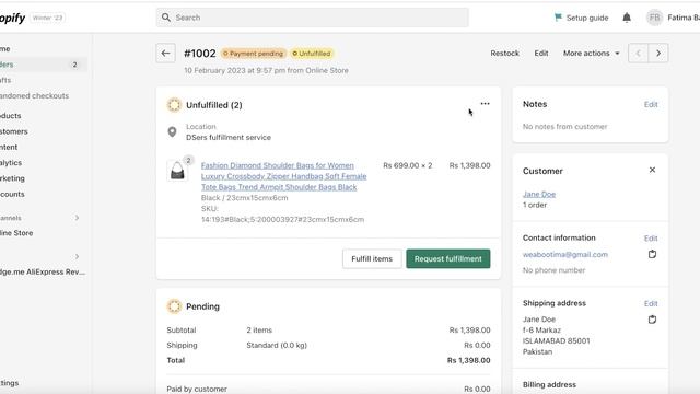 How To Fulfill Orders On Shopify In 2023 (For Dropshipping) смотреть онлайн