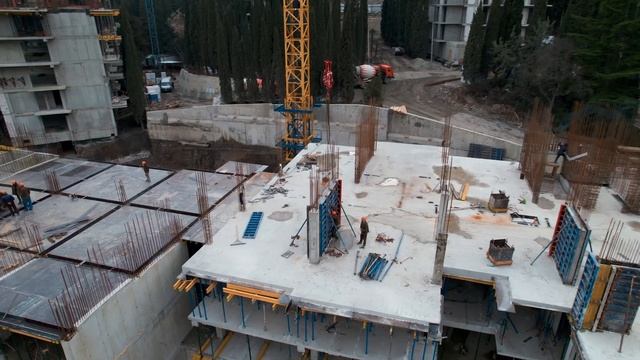 Ход строительства More.Yalta. Март 2023