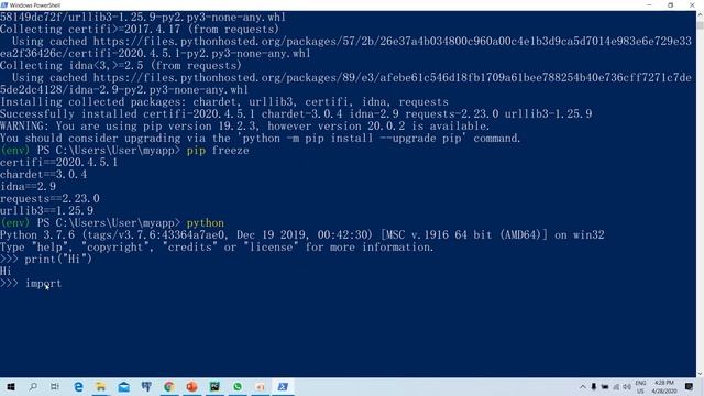 สอน Python Virtual Environment