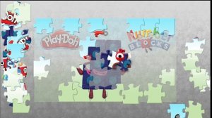 Numberblocks 1 to 6 Numbers Puzzle with jigsaw