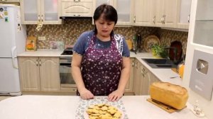 Творожное печенье с кукурузной мукой