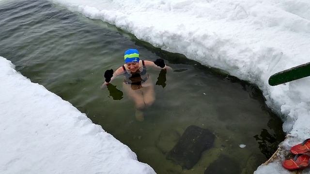 Моржевание, закаливание 11 марта