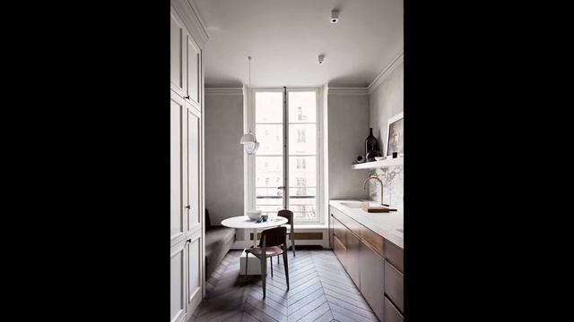 Кухня с Выходом на Балкон - дизайн - фото 2018 / Kitchen with Exit to Balcony design photo смотреть онлайн