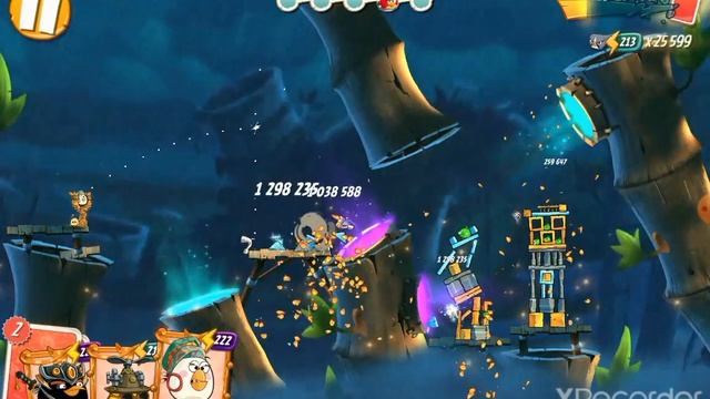 Angry Birds 2 • Daily Challenge • Ежедневное испытание • 4/4/5 • 11/01/22 смотреть онлайн