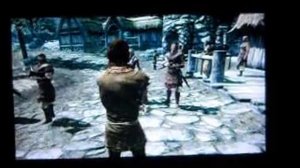 SKYRIM - Glitch issues at start of game -