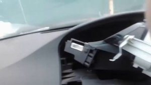 geely MK cross 2012 г  замена не рабочей панели ,на панель от geely MK 2008г