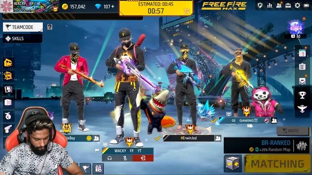 ?Ena panalum Booyah Adipom| Wacky on Live | Face cam Live #ff смотреть онлайн