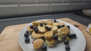 Вкусные оладушки (панкейки), идеальный завтрак!