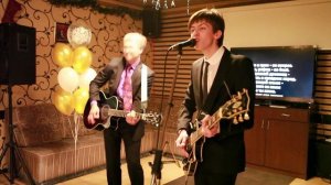 Юбилей. Поздравление маме и бабушке от сына и внука. Стильно! Прикольно!