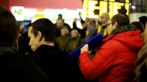 Наш Флешмоб 4 декабря 2016 на Белорусском вокзале Москвы