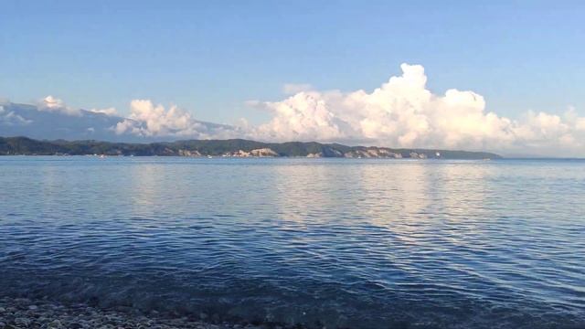 Абхазия, Пицунда, берег моря смотреть онлайн