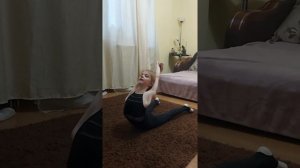 "Капелька" стоя - художественная гимнастика