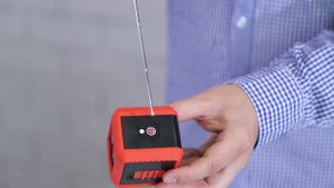 Лазерный нивелир Smart 2D, unpacking