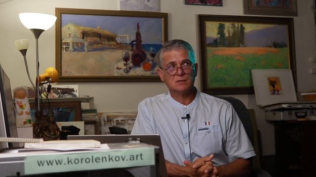 1330 ЖИВОПИСЬ - ЗАВЕРШЕНКА _ художник Короленков смотреть онлайн