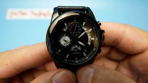 ЧАСЫ CADISEN Black - обзор 📌 КУПИТЬ Кварцевые Часы мужские наручные ⌚