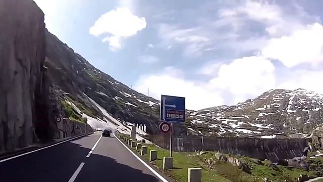 Перевал Гримзель Grimselpass. Швейцария.
