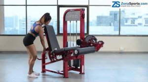 Обзор профессионального тренажера Сгибание разгибание ног сидя Realleader PF-1007