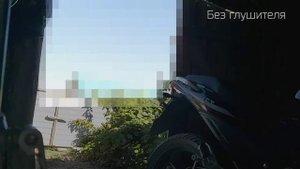 Звук мотоцикла без глушителя, сравнение