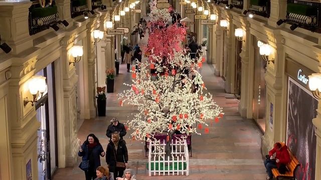 ГУМ украшенный в стиле Китайского Нового Года #zavidos смотреть онлайн