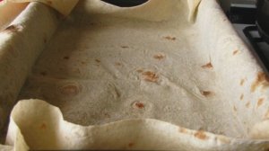 Ачма из лаваша с кефиром