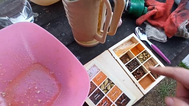 Плов по-московски в казане на костре. Moscow style pilaf. English subtitles смотреть онлайн