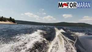 Катер Салют 430PRO на воде