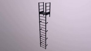 3D Инструкция по сборке Пожарной лестницы GK88 П-1-2.