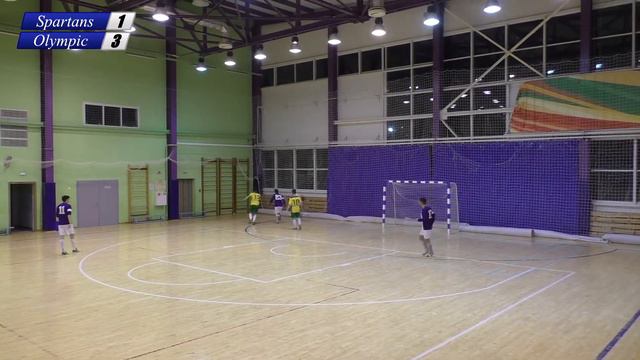 Спартанцы - Олимпик - 4:7 (0:3) 20 тур. 1.04.2018 смотреть онлайн