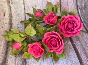 Розы из фоамирана/Roses from foamiran