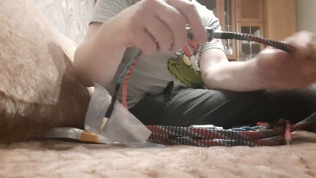 Акустический провод AUDIOCRAST- распаковка.