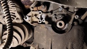 Снятие масляного насоса на хундай туксон 2.7 л. G6BA