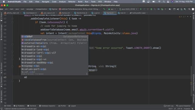 Creating Chatting Application in Android Studio Using Kotlin | GeeksforGeeks смотреть онлайн