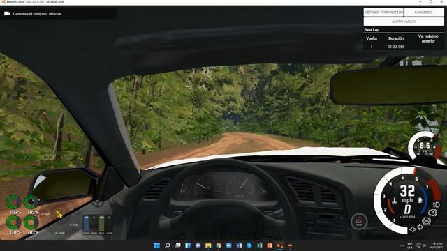 BeamNG.drive (Pruebas contrarreloj) (Nissan 240SX [Firwood Police 331]) смотреть онлайн